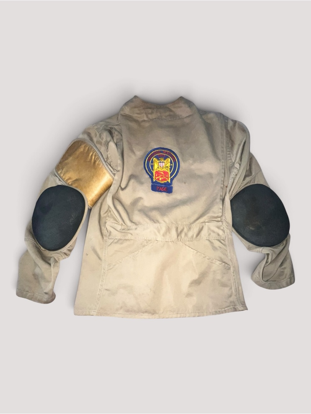 Vtg 1960 NRA National Matches Rifle Shooting Coat Jacket 10-X Canvas Size 44